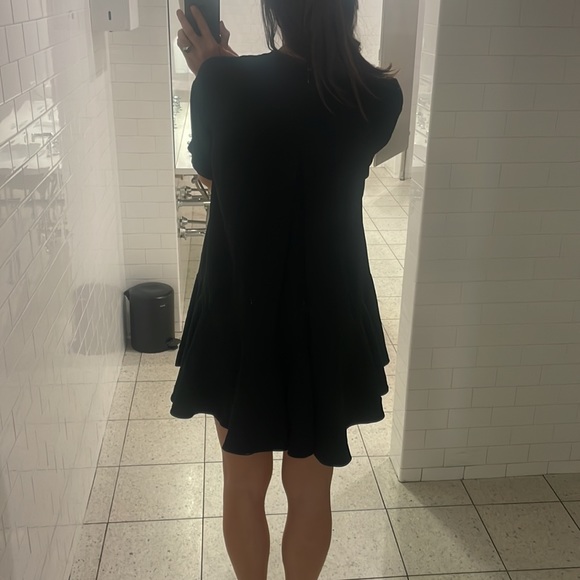 71fhq arrow crepe size 4 French connection little black dress - Picture 10 of 10